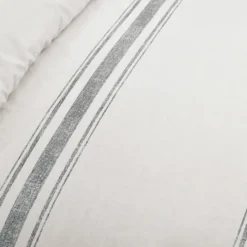 Kirkland's Home Farmhouse Stripe 2-Pc. Twin Xl Duvet Set- Duvets