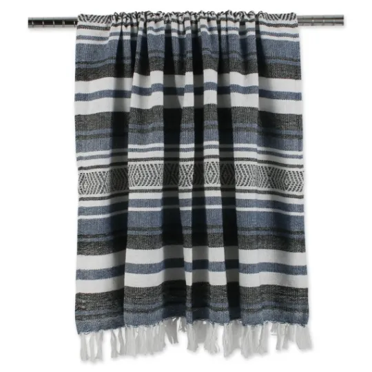 Kirkland's Home Farmhouse Stripe Throw- Blankets & Throws
