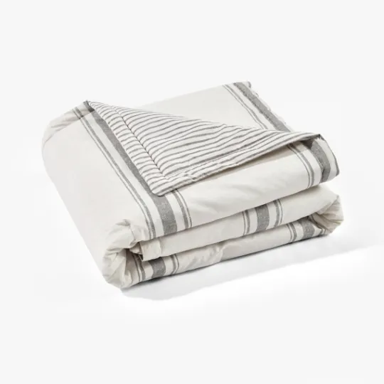 Kirkland's Home Farmhouse Stripe Throw- Blankets & Throws