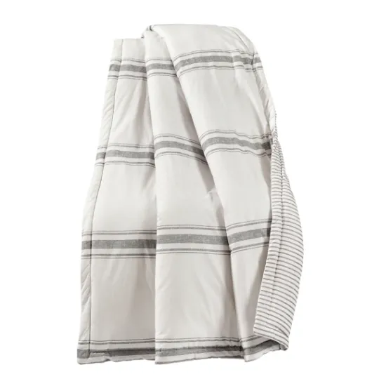 Kirkland's Home Farmhouse Stripe Throw- Blankets & Throws