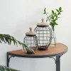 Kirkland's Home Farmhouse Wire Frame 2-Pc. Decorative Jar Set- Decorative Bowls & Jars