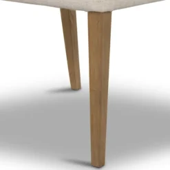 Kirkland's Home Farrah Leather Back Dining Chair- Dining Chairs