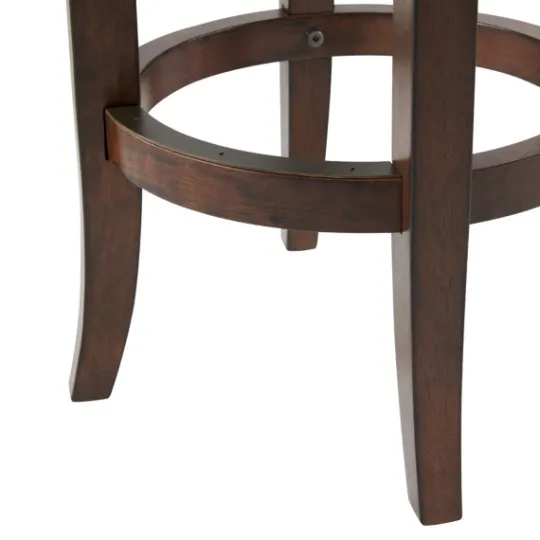 Kirkland's Home Faux Leather Counter Stools, Set Of 2- Bar Stools & Counter Height Stools