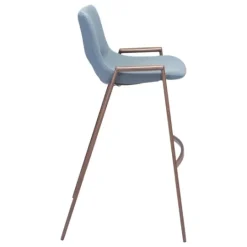 Kirkland's Home Faux Leather Cutout Bar Stools, Set Of 2- Bar Stools & Counter Height Stools