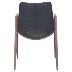 Kirkland's Home Faux Leather Cutout Dining Chairs, Set Of 2- Dining Chairs