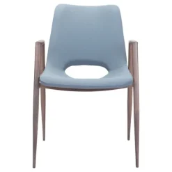 Kirkland's Home Faux Leather Cutout Dining Chairs, Set Of 2- Dining Chairs