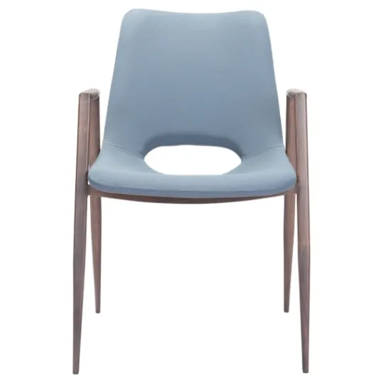 Kirkland's Home Faux Leather Cutout Dining Chairs, Set Of 2- Dining Chairs