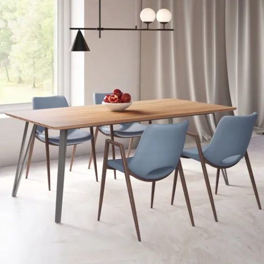 Kirkland's Home Faux Leather Cutout Dining Chairs, Set Of 2- Dining Chairs