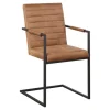 Kirkland's Home Faux Leather Modern Accent Chairs, Set Of 2- Accent Chairs