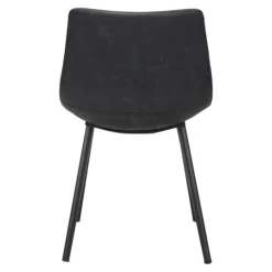 Kirkland's Home Faux Leather Scoop Dining Chairs, Set Of 2- Dining Chairs