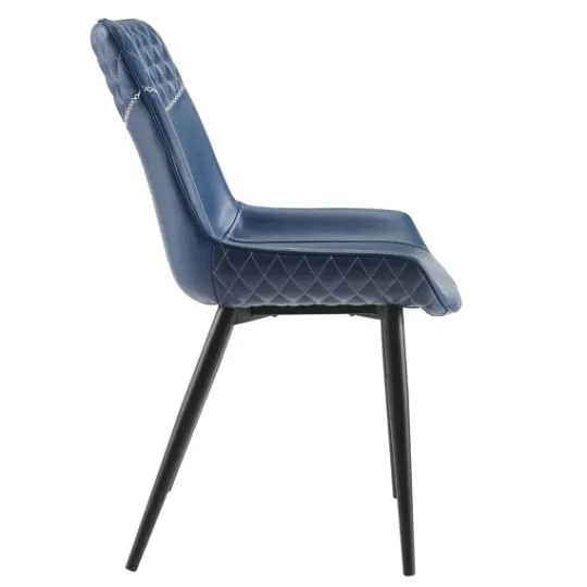 Kirkland's Home Faux Leather Stitched Chairs, Set Of 2- Dining Chairs