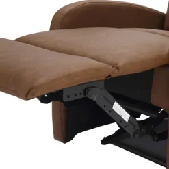 Kirkland's Home Faux Leather Upholstered Slim Recliner- Accent Chairs