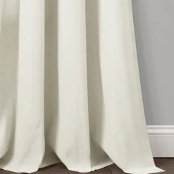 Kirkland's Home Faux Linen Curtain Panel Set, 84 In.- Curtains & Drapes