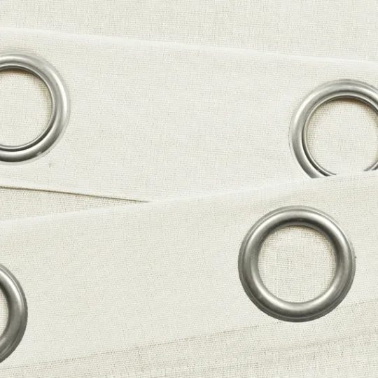 Kirkland's Home Faux Linen Curtain Panel Set, 84 In.- Curtains & Drapes