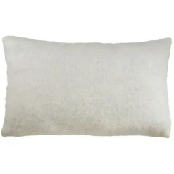 Kirkland's Home Faux Mohair Lumbar Pillow- Pillows