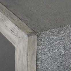 Kirkland's Home Faux Shagreen Accent Table- Accent & End Tables