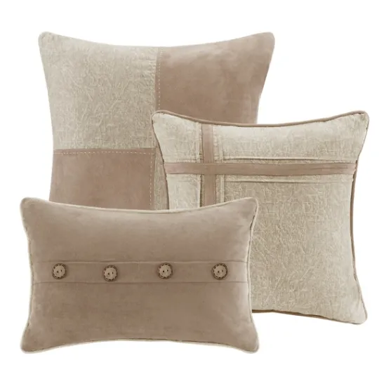 Kirkland's Home Faux Suede 7-Pc. King Comforter Set- Comforters