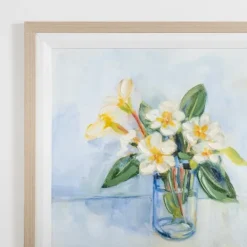 Kirkland's Home February Primrose Framed Art Print- Framed Art