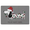 Kirkland's Home Feliz Navidog Christmas Kitchen Mat- Kitchen & Floor Mats