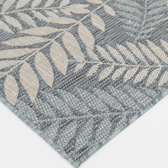 Kirkland's Home Fern Leaves Indoor/Outdoor Area Rug, 2X7- Outdoor Rugs