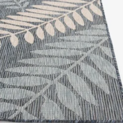 Kirkland's Home Fern Leaves Indoor/Outdoor Area Rug, 5X7- Outdoor Rugs