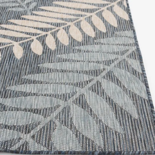 Kirkland's Home Fern Leaves Indoor/Outdoor Area Rug, 5X7- Outdoor Rugs