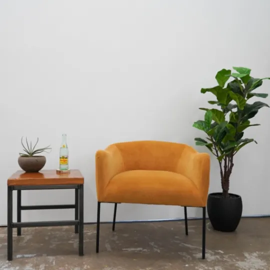 Kirkland's Home Fiddle Leaf Fig Tree In Black Wood Pot- Trees & Topiaries