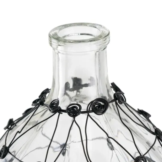 Kirkland's Home Fishnet Wire Wrapped Vase- Vases