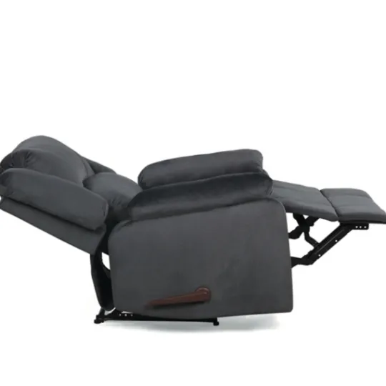 Kirkland's Home Flannel Overstuffed Pull Recliner- Accent Chairs