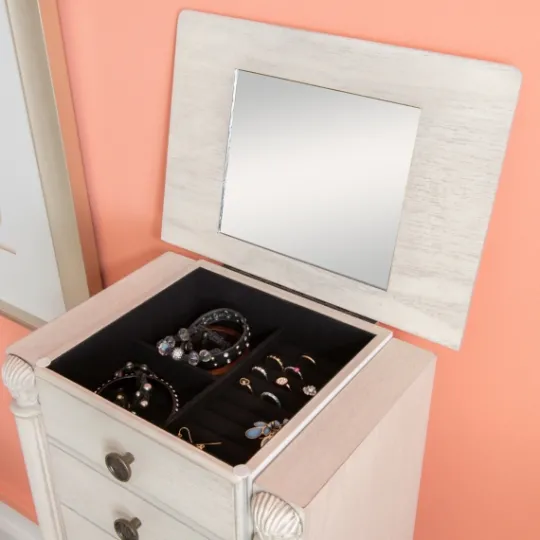 Kirkland's Home Flip Top 5-Drawer Wood Armoire- Dressers & Chests