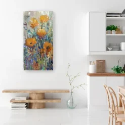 Kirkland's Home Floral Expression Iii Giclee Canvas Art Print- Canvas Art