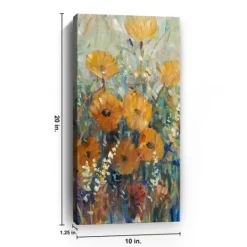 Kirkland's Home Floral Expression Iv Giclee Canvas Art Print- Canvas Art