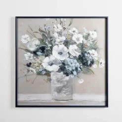 Kirkland's Home Floral Framed Canvas Art Print- Framed Art