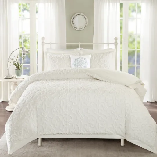 Kirkland's Home Floral Full/Queen 4-Pc. Comforter Set- Comforters