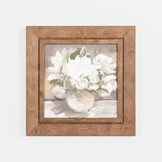 Kirkland's Home Floral In Vase Framed Art Print- Framed Art
