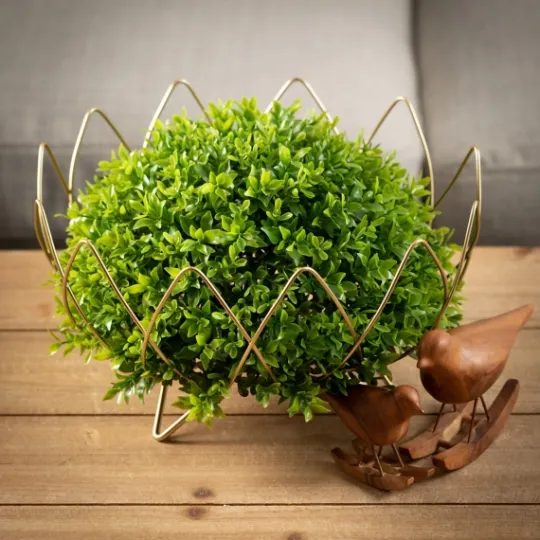 Kirkland's Home Floral Metal Wire Bowls, Set Of 2- Decorative Bowls & Jars