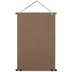 Kirkland's Home Floral Print Hanger Frame Wall Plaque- Wall Plaques