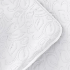 Kirkland's Home Floral Stitch 3-Pc. King Quilt Set- Quilts