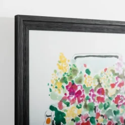 Kirkland's Home Flower Bed Pickup Truck Framed Art Print- Framed Art
