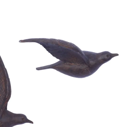 Kirkland's Home Flying Birds Wall Sculptures, Set Of 3- Wall Plaques