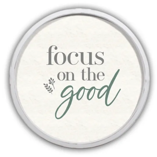 Kirkland's Home Focus On The Good Round Framed Plaque- Wall Quotes & Signs