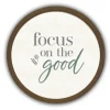 Kirkland's Home Focus On The Good Round Framed Plaque- Wall Quotes & Signs
