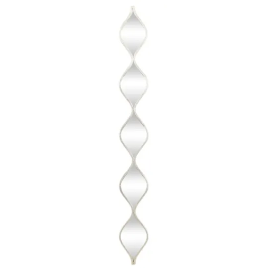 Kirkland's Home Foil Slim Stacked Teardrops Wall Mirror- Decorative Mirrors