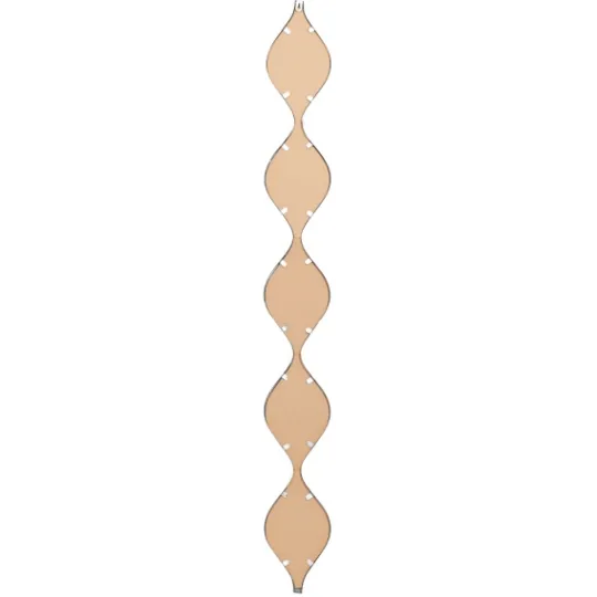 Kirkland's Home Foil Slim Stacked Teardrops Wall Mirror- Decorative Mirrors