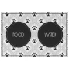 Kirkland's Home Food And Water Bowl Floor Mat, 19X28- Kitchen & Floor Mats