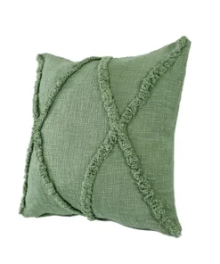 Kirkland's Home Forest Fringe Diamond Pillow, 20 In.- Pillows