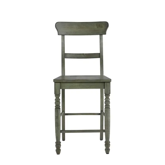 Kirkland's Home Forest Ladder Back Counter Stools, Set Of 2- Bar Stools & Counter Height Stools