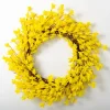 Kirkland's Home Forsythia Flowers Wreath- Wreaths