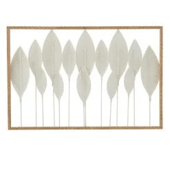 Kirkland's Home Framed Cut-Out Leaves Wall Plaque- Wall Plaques