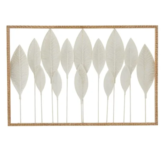Kirkland's Home Framed Cut-Out Leaves Wall Plaque- Wall Plaques